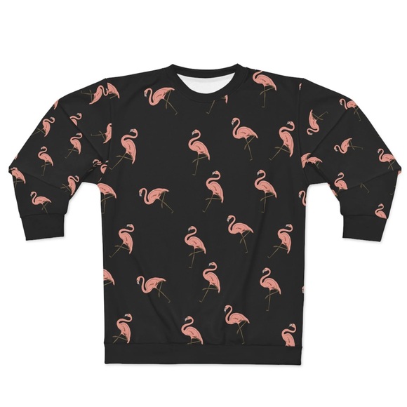 Flamingo Unisex Sweatshirt - Picture 2 of 6